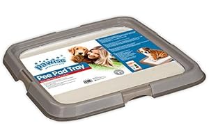 PAWISE Dog Training Pee Pad Holder Tray, Indoor Puppy Potty Pee Pad Floor Tray Dog Toilet, 24''X24', Large