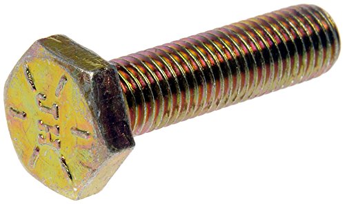 Dorman 961-510D Hex Bolt - Grade 8-1/4 in.-28 X 1 in., 3 Pack Universal Fit