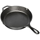 Lodge L8SK3 Cast Iron Skillet, Pre-Seasoned, 10.25-inch