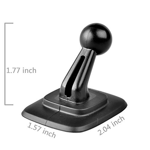 Adhesive GPS Mount with Pliable TPU Base [Upgrade], Stick On Dashboard Car Mounts for Garmin Nuvi Series GPS, Replacement Satnav Dash Holder - Thumbnail 6
