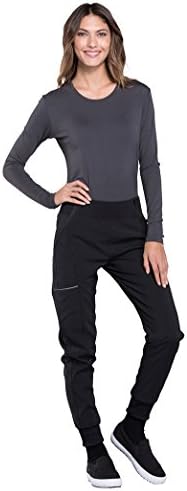 Cherokee Infinity CK110A Women's Mid Rise Tapered Jogger Scrub Pant