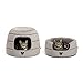 Disney Mickey Mouse 2-in-1 Honeycomb Hut Cuddler in Mickey Bobble, Grey, Standard (Dog Bed/Cat Bed)