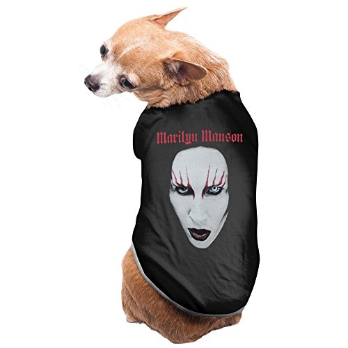 Marilyn Manson Red Lips Pet Dog Hoodies Personalized Pet Stuff