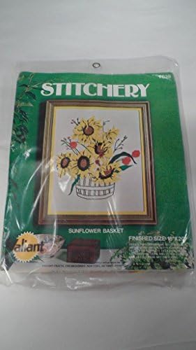 Aliant Stitchery Sunflower Basket