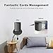 Wall Mount Shelf Hanger Holder Stand for Play:One Google Nest Mini,Google Home Mini,Google WiFi,Smartphones,Security Cameras – A Space-Saving Solution for Anything Up to 15lbs-Black