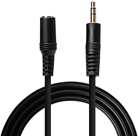 WAWPI Audio Cable 3.5mm Connector Male To Female 25ft