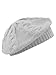 Ivory White Cable Knit Beret Hat Scarf & Glove Matching 3 Piece Set Set