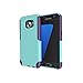 TOUGHBOX Galaxy S7 Case, [Commute Series] [ Shockproof ] [ Slim ] [ Rugged ] [ Turquoise | Purple ] for Samsung Galaxy S7 Case [Fits OtterBox Defender & Commuter Series Clip]