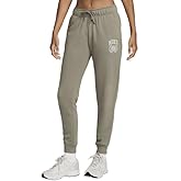 Nike Women's Sportswear Club Fleece Mid-Rise Pants, Sweatpants, Light Army Green, XXL