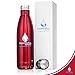 Liquid Nation Hydration Stainless Steel 16 Ounce Water Bottle - Leakproof - Spill Proof - Insulated - BPA-Free Water Bottle