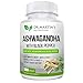 Organic Ashwagandha 1950mg, 180 Veggie Capsules with Black Pepper - for Anxiety Relief, Reduces Stress, Thyroid & Adrenal Support, Blood Sugar. Improves Wellness, Strength, Muscle Mass - Men & Women