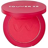 Tower 28 GetSet Matte Powder Blush for Cheeks - 12-Hour Setting Blush Powder for Smooth, Blurred Skin - Talc-Free, Sweat-Proof Face Blushes - Makeup for Sensitive Skin - Sunset Shirley (1.13 oz)