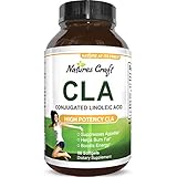 Potent Conjugated Linoleic Acid - Promotes Weight Loss - CLA Supplement For Men And Women - Burn Belly Fat - Boost Metabolism - Pure CLA Safflower Oil Promotes Natural Weight Loss - Brandon Sciences