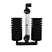 Huijukon Double Sponge Filter for Aquarium Fish Tank, Up to 55 Gallon Tanks