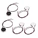 BestTong 10PCS 10mmx2.7mm 1027 DC 1.5V 3V Micro Mini Tiny Flat Coin Button-Type Vibration Vibrating Motors for Tablet Pager Mobile Cell Phone