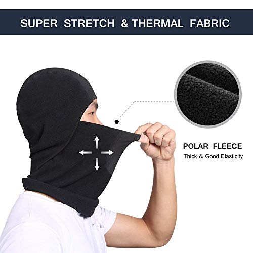 SUNPRO Balaclava - Windproof Ski Mask - Cold Weather Face Mask Neck Warmer - Thumbnail 2