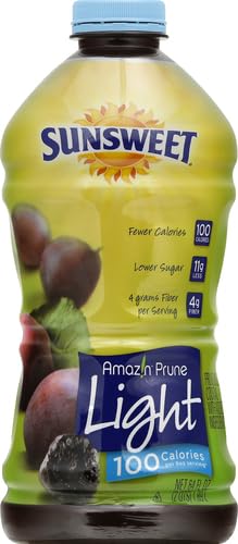 SUNSWEET PRUNE JUICE COCKTAIL, LIGHT, 64 OZ