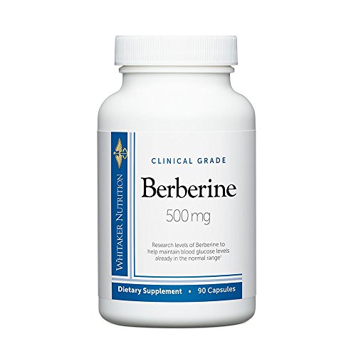 Dr. Whitaker's Clinical Grade Berberine 500 mg Supplement to Support