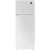 Avanti FF7B0W FF7B Apartment Size Refridgerator, Compact Fridge with Top Freezer with Temperature Control and Adjustable Shelves and Crisper Drawer, 7.0 cu.ft, White, 7 cu. ft on Fridge.com