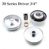 New 30 Series 6.5 HP Go Kart/Mini Bike Torque Converter Clutch Driver Pulley Replacement Comet Manco 212CC 3/4" Bore Max Torque (3/4" Torque Converter Clutch)