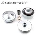 New 30 Series 6.5 HP Go Kart/Mini Bike Torque Converter Clutch Driver Pulley Replacement Comet Manco 212CC 3/4" Bore Max Torque (3/4" Torque Converter Clutch)