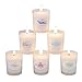 Anjou Scented Candle 6 Pack Gift Set, Aromatherapy Set of Fragrance Soy Wax, 15 Hours Burn Time Per Cup, 6 x 70 g for Stress Relief, Christmas Gift
