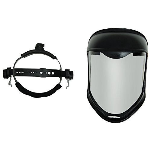 UVEX by Honeywell Bionic Face Shield with Clear Polycarbonate Visor (S8500)