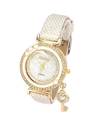 Fastrack Fundamentals Analog White Dial Women's Watch - 68008SL01