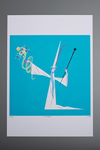 The Wizard - Signed - art poster print by Oliver Lake