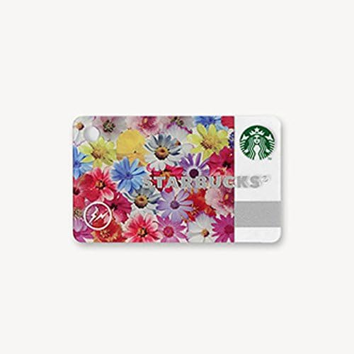 ミニ スターバックス カード フラワーカラー Fragment Starbucks スターバックス コーヒー 通販 Amazon