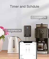 Smart Plug Outlet Extender, USB Surge Protector