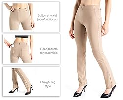 Yogipace,Belt Loops,Tall Women's Straight Leg Yoga