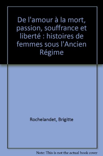 De l'amour à la mort