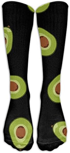 Cute Lovely Funny Avocado Cat Stockings Long Tube Socks, Great Quality Classics Knee High Socks Sports Socks For Women Men