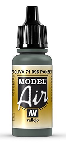 Vallejo Panzer Olive Green Paint, 17ml