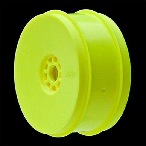 AKA Products 24003Y Racing Buggy Yellow 4 Evo Wheel, Scale 1:8