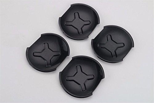 FMtoppeak Black 4 Pcs ABS Chrome Door Handle Bowl Trim Cover For 2014 UP Jeep Renegade - Thumbnail 2