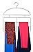 DR. ORGANIZER Pants, Leggings and Work-Out Stretch Outfit Hanger, Organize 6 on 1 Hanger, USA Patented Black Steel, 1 pc