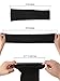 MUDDER 8 Pairs Unisex UV Protection Arm Cooling Sleeves Ice Silk Arm Cover (Black)