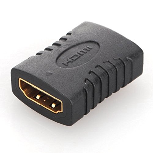 HTTX HDMI Adapter Female to Female, Gold Plated High Speed HDMI Female Coupler 3D&4K Resolution (2-Pack)