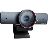 4K AI-Powered Conference Webcam with Microphones Speakers, Zoom Certified | Auto Framing, Presenter Tracking, 8x Digital Zoom, 1080p 60fps, 120&deg; FOV, USB3.0, Privacy Cover, Microsoft Teams Compatible