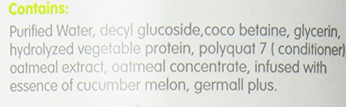 Nootie Soothing Aloe and Oatmeal Pet Shampoo, Cucumber Melon - 1 Gallon Size