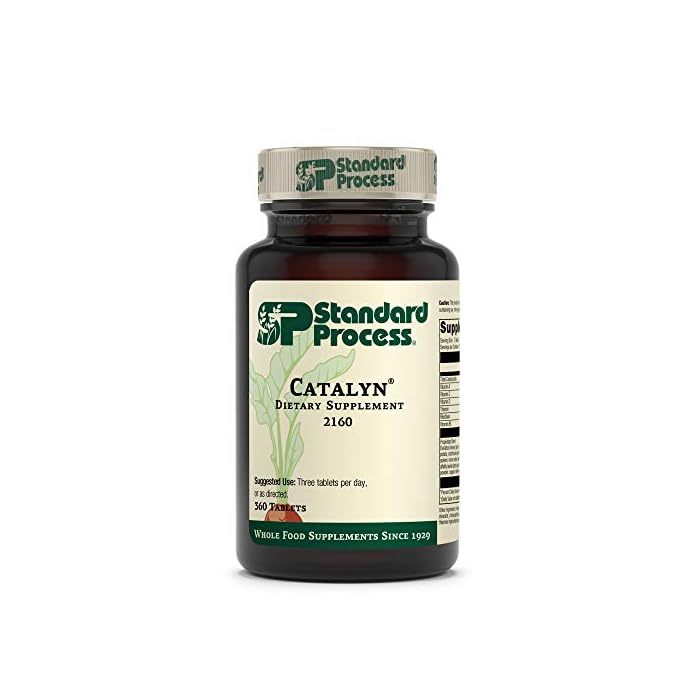Standard Process Catalyn - Whole Food Foundational Support for General Wellbeing with Vitamin D, Vitamin C, Vitamin A…