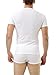 Underworks Mens Microfiber Compression Crew Neck T-Shirt 3-Pack