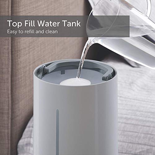 NOMA 4L Warm/Cool Mist Ultrasonic Humidifier with Adjustable Mist Level