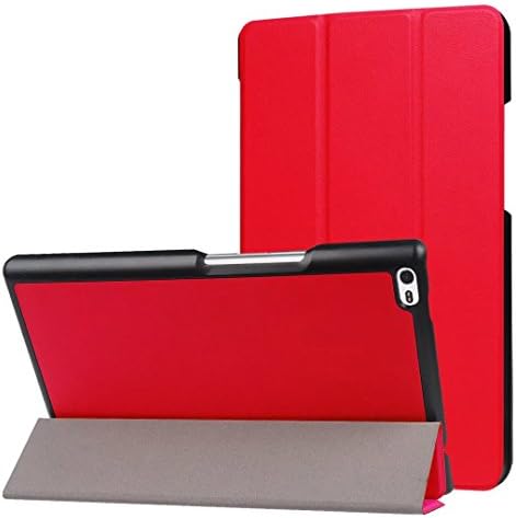 Lenovo TAB4 8.0 Case - Xindayi Ultra Slim Lightweight Smart-shell Stand Cover for Lenovo TAB4 8(TB-8504) (2017) 8.0 Inch Tablet with Auto Wake / Sleep (red)
