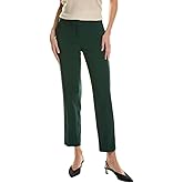 Anne Klein Womens Fly Front Slash Pocket Straight Ankle [G