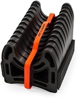 Amazon Com Camco Ft Sidewinder Rv Sewer Hose Support Made From Sturdy Lightweight Plastic Won T Creep Closed Holds Hoses In Place No Need For Straps Automotive