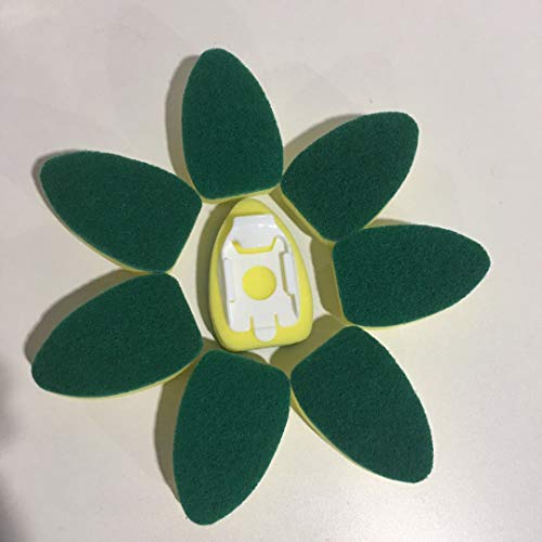 Scrubber Head Replacement Dishwand Sponge Refills for Kitchen Sink Pot