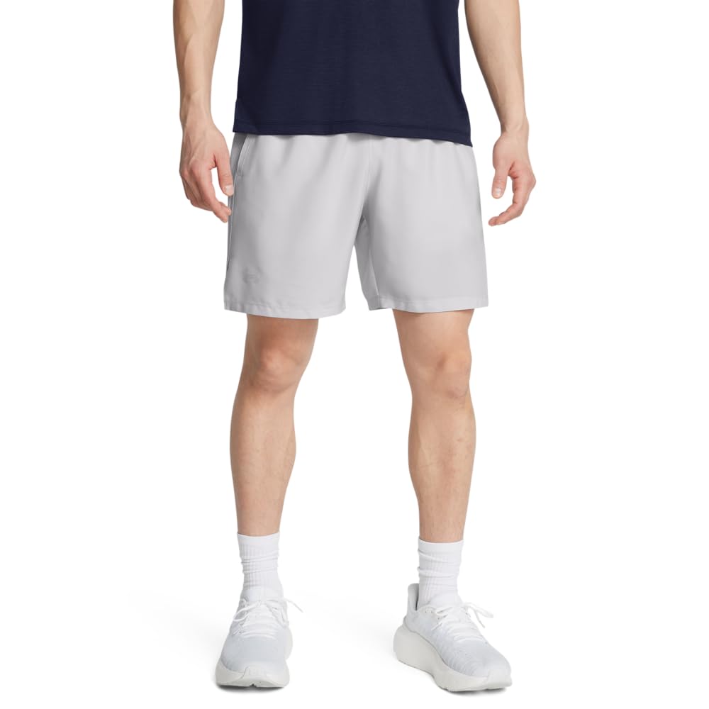 Under Armour Men's Launch Run 7-inch Shorts, (015) Halo Gray/Halo Gray/Reflective, 3X-Large Image Under Armour Men's Launch Run 7-inch Shorts, (015) Halo Gray/Halo Gray/Reflective, 3X-Large Image
